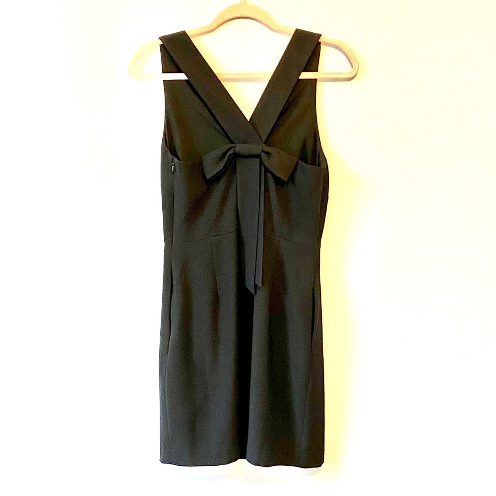 Classic little black dress with back bow